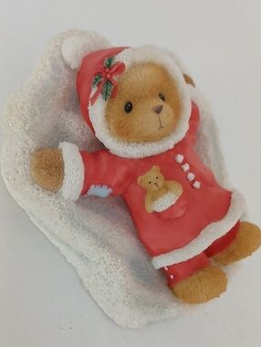 Cherished Teddies CAROL "Angels Snow How To Fly" 352969 Enesco c1998